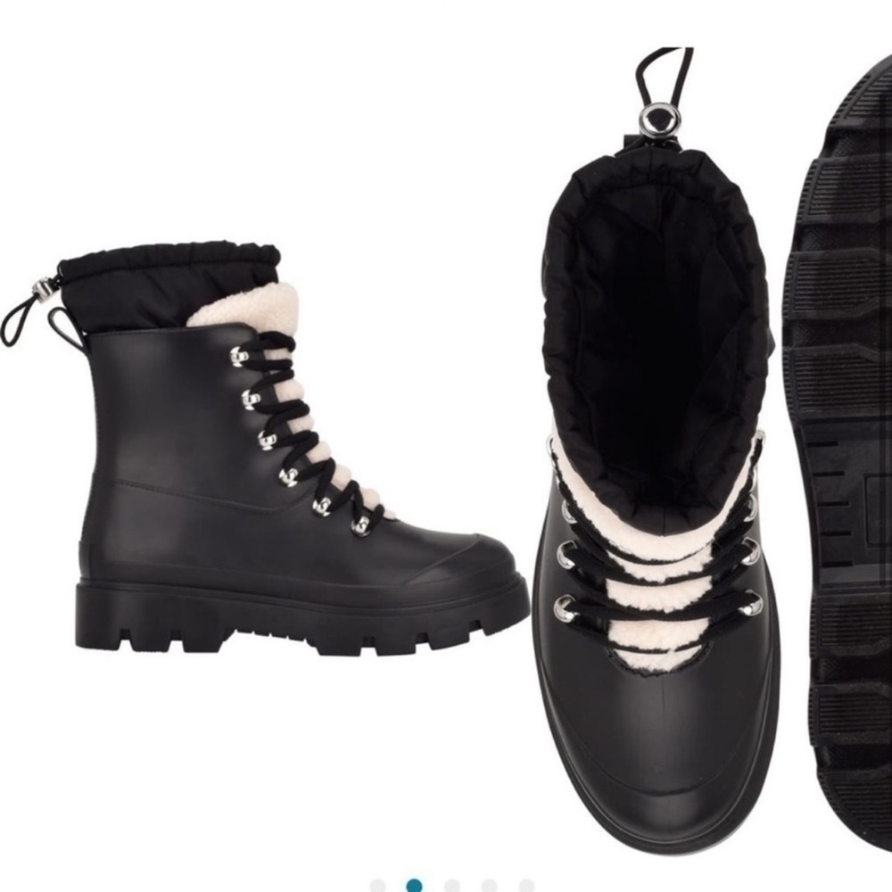 Waterproof Lace-Up Boots